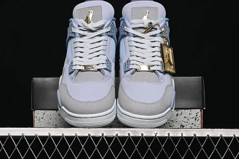 All categories Air Jordan Jordan series basketball shoes Air Jordan 4 GX foreign trade version Air Jordan 4 Retro "NCAA" AJ4 Joe 4 UN joint blue HV9204-407